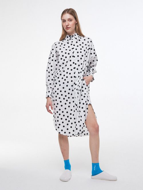 Camisa Over Dots
