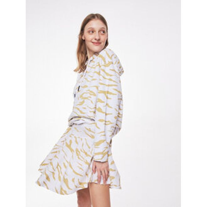 Pollera Punto Maxi Tigre Print