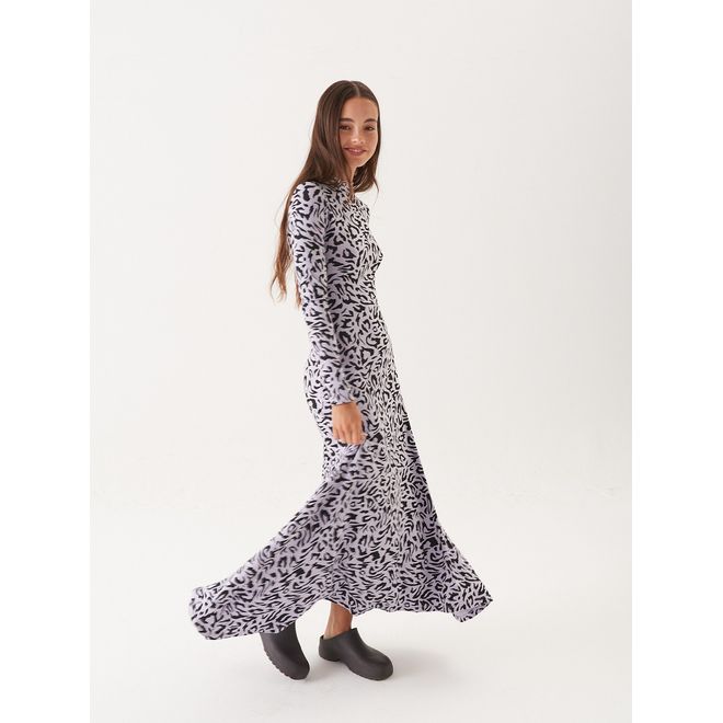 Vestido Animal Glitch Print