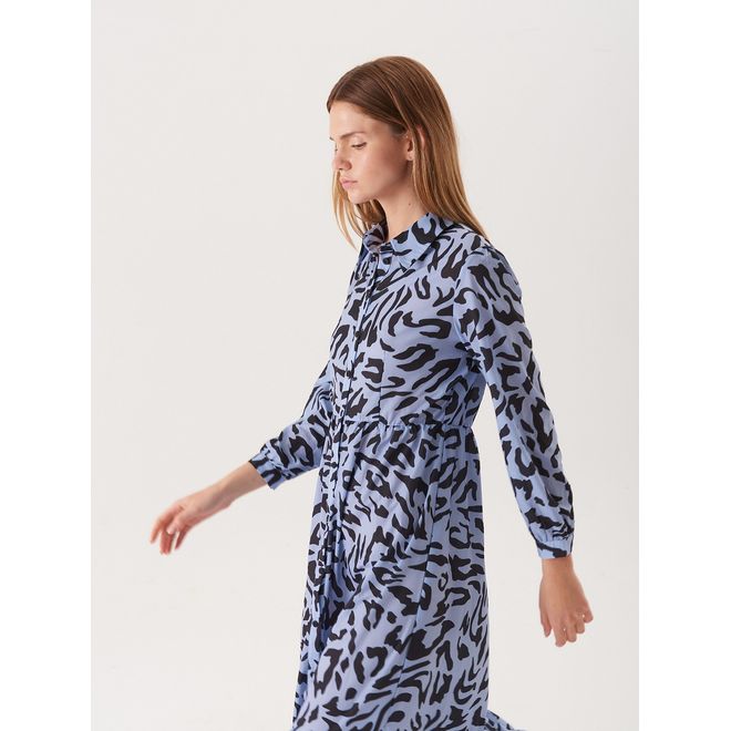 Vestido Camisero Long Print