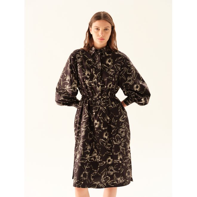 Vestido Flores Print